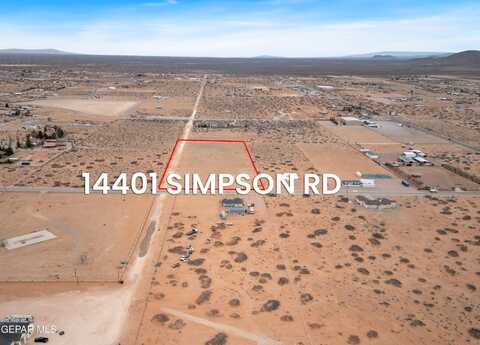14401 Simpson Road, El Paso, TX 79938