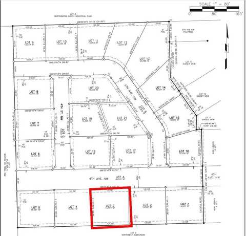 Lot 3 NW 4th, Worthington, IA 52078