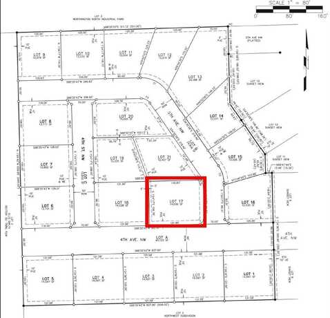 Lot 17 NW 4th, Worthington, IA 52078