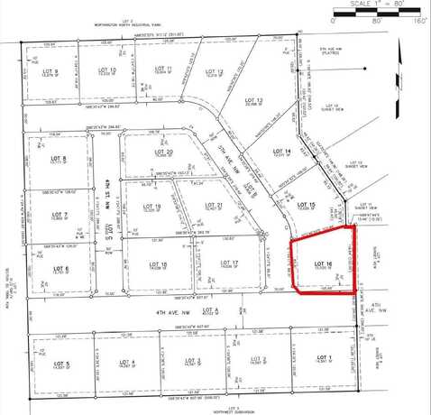 Lot 16 NW 5th, Worthington, IA 52078