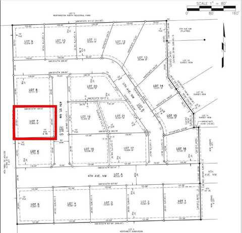 Lot 7 NW 4th, Worthington, IA 52078