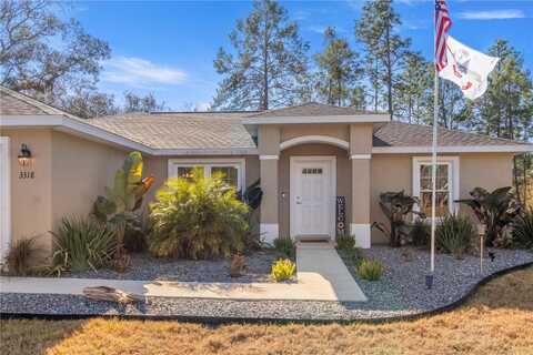 3318 W FAIRBANK DRIVE, CITRUS SPRINGS, FL 34433
