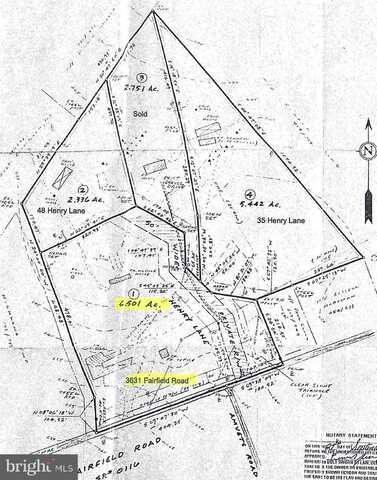 3631 FAIRFIELD ROAD, GETTYSBURG, PA 17325
