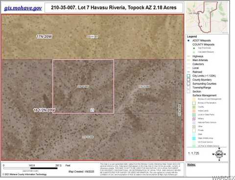 Lot 7 Havasu Riviera, Topock, AZ 86436