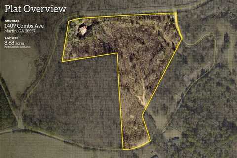 1409 Combs Avenue, Martin, GA 30557