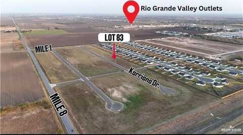 Lot 83 Karianna Drive, Mercedes, TX 78570