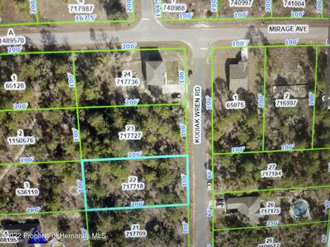 0 Kodiak Wren Road, Brooksville, FL 34614