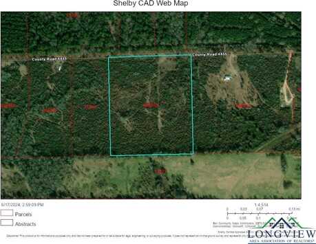 Tbd 22 +/- ac CR 4855, Timpson, TX 75975