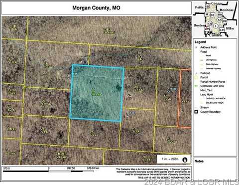 10.4 ac State Hwy T Road, Stover, MO 65078