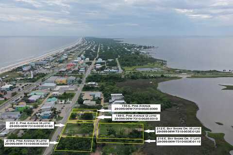 216 E Bay Shore Drive, St George Islan, FL 32328