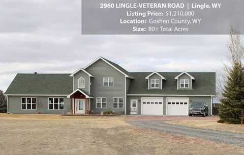 2960 Lingle-Veteran Road, Lingle, WY 82223