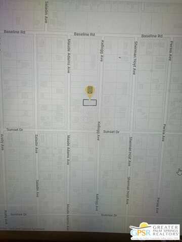 0 Kellogg Ave, TWENTY-NINE PALMS, CA 92277