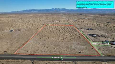 Corner Avenue O & 190th St Eas, Palmdale, CA 93591