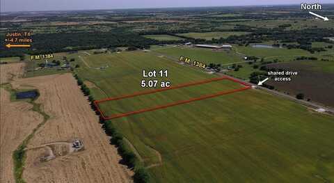 Lot 11 F.M. 1384, Justin, TX 76247