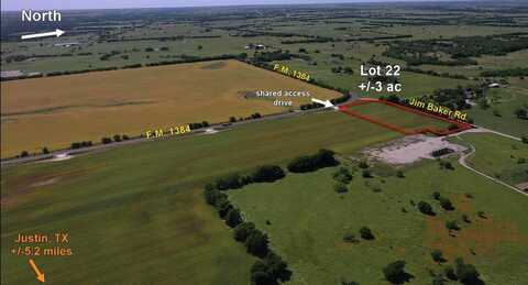 Lot 22 F.M. 1384, Justin, TX 76247