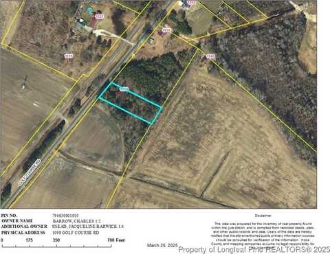 1098 Golf Course Road, Raeford, NC 28376