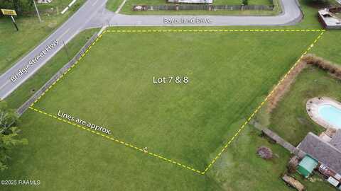 Lot 7 & 8 Bayouland Drive, Parks, LA 70582