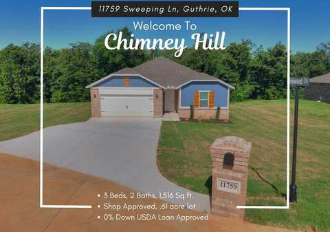11759 Sweeping Lane, Guthrie, OK 73044