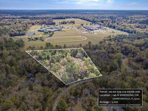 146 N Windsong Circle, Crawfordville, FL 32327