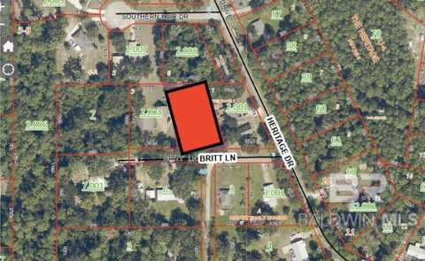 0 Britt Lane, Bon Secour, AL 36511
