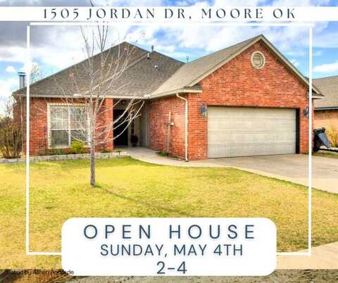 1505 Jordan Drive, Moore, OK 73160