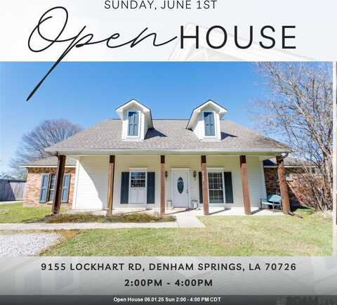 9155 Lockhart Rd, Denham Springs, LA 70726