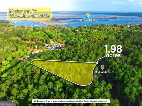 0 Marina Isle Dr, , GA, Woodbine, GA 31569