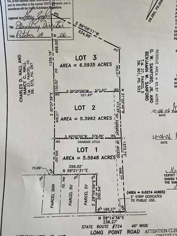 Lot 2 Long Point Road, North, VA 22469