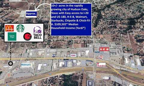 Tba N Oakridge Drive, Hudson Oaks, TX 76087
