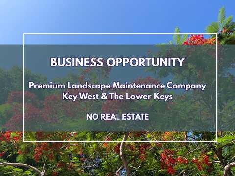 1 Landscape Maintenance Co.NO RE, Key West, FL 33040