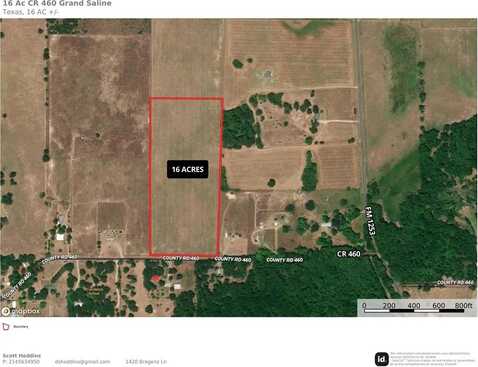 16 Acres County Road 460 Road, Grand Saline, TX 75140