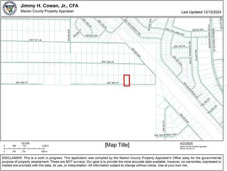 0 SW 160TH STREET, DUNNELLON, FL 34432