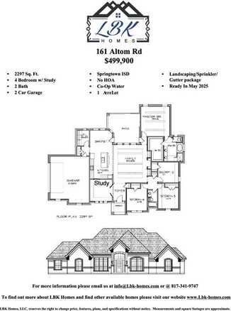 161 Altom Road, Springtown, TX 76082