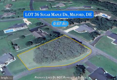 Lot 36 SUGAR MAPLE DRIVE, MILFORD, DE 19963