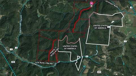 V/L Lick Run Lyra Road, Wheelersburg, OH 45694
