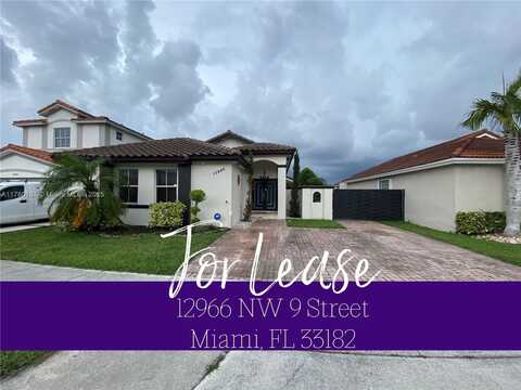 12966 NW 9th St, Miami, FL 33182
