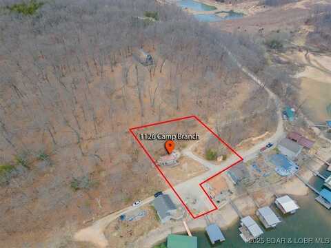 1126 & Lot 55.001 Camp Branch Road, Sunrise Beach, MO 65079