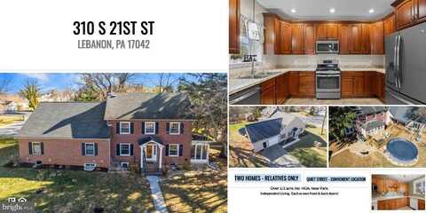 310 S 21ST STREET, LEBANON, PA 17042