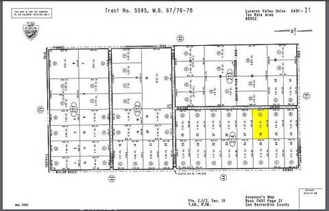 Alamo Parcel #0451-214-07, Lucerne Valley, CA 92356