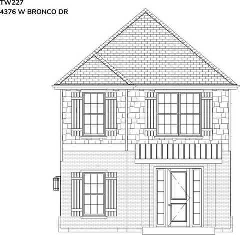 4376 W Bronco DR, Fayetteville, AR 72704