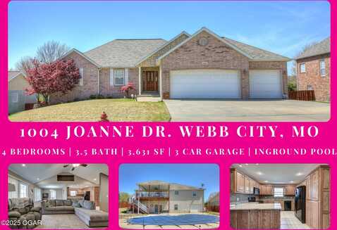 1004 Joanne Drive, Webb City, MO 64870