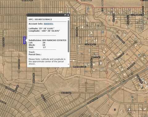 4401 25th Avenue NE, Rio Rancho, NM 87144
