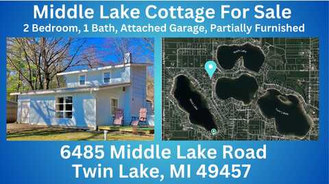 6485 Middle Lake Road, Twin Lake, MI 49457