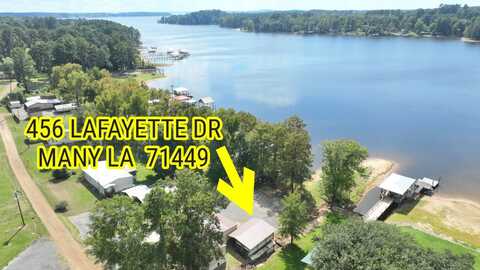 456 LAFAYETTE DR., MANY, LA 71449