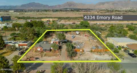 4334 Emory Road, El Paso, TX 79922
