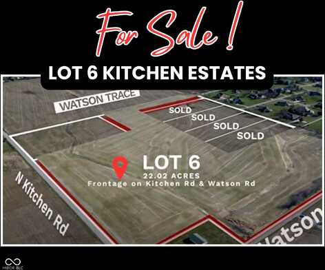 Lot 6 N Kitchen Road, Mooresville, IN 46158
