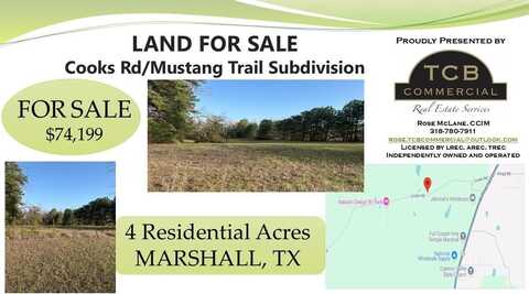Tbd Cooks Road, Marshall, TX 75672