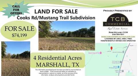 Tbd Cooks Road, Marshall, TX 75672