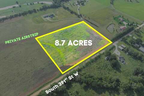 Lot 5 W South Fork Airpark, Cheney, KS 67025