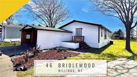 46 Bridlewood Drive, Billings, MT 59102